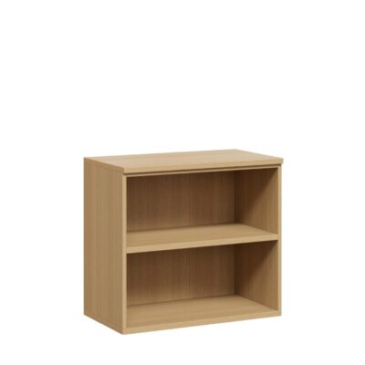 DD Desk Height Storage With Top Open Bookcase