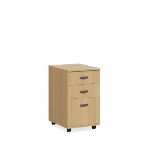 DD Mobile Pedestal with 2 Drawer & File