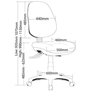 ST Prestige Fabric Upholstered Ergonomic Task Chair