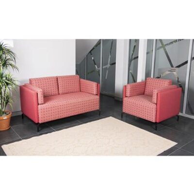 ST Shell Fabric Upholstered Single Seater Lounge