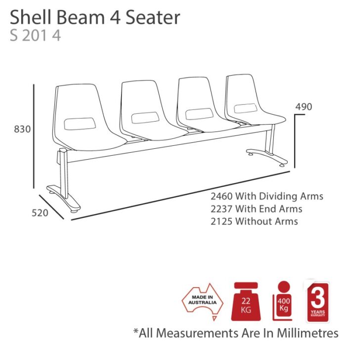 Ma Shell Beam Seating
