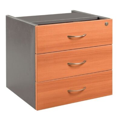 GP OMsystem Commercial Office Fix Desk Pedestal 3 Drawers