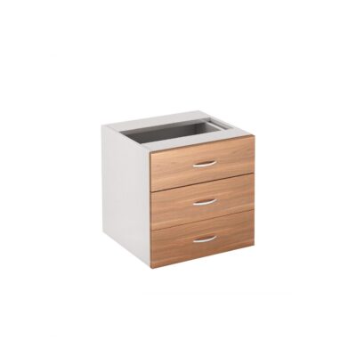 GP Virginia System Commercial Office Fixed Desk Pedestal 3 Drawers