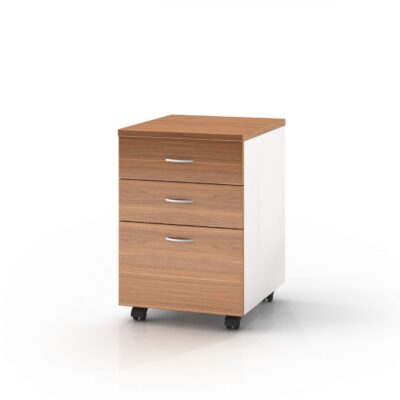 GP Virginia System Commercial Office Mobile Pedestal 2 Drawers + 1 File