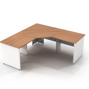 GP Virginia System Commercial Office 3 Piece Corner Workstation