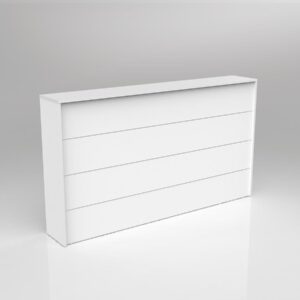 OL Axis Straight Reception Counter Facade