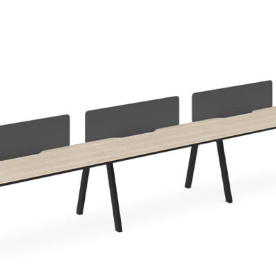 DD Vista Workstation Single Sided For 3 Person With Sonik Screen